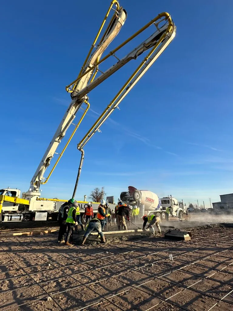 Commercial Slab Pour